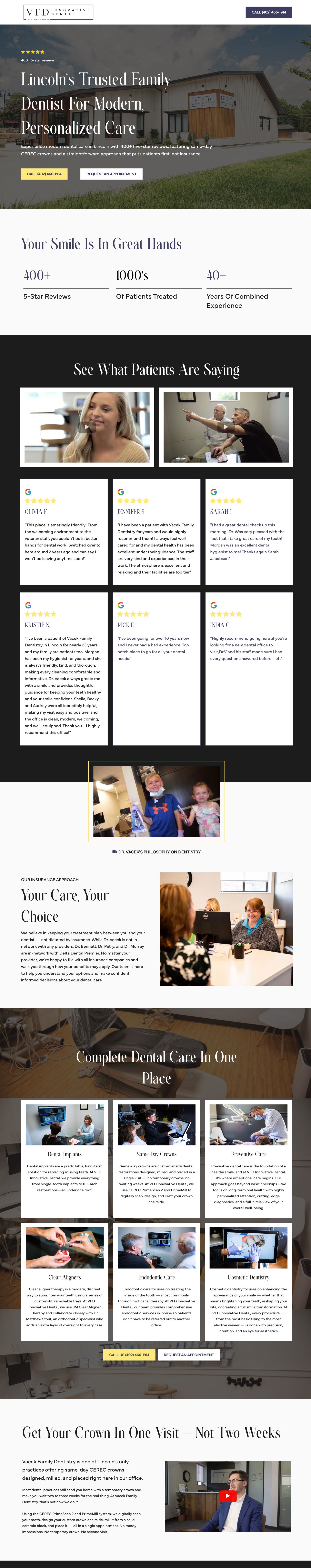 Vacek Family Dentistry — General Dentistry LP